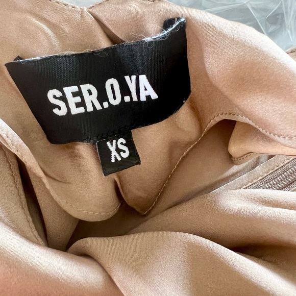 SER.O.YA Emma Dress in Natural - Picture 5 of 5